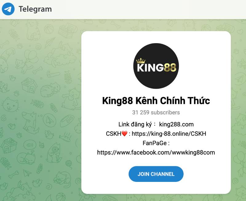 Liên Hệ 1 Hỗ trợ qua Telegram – Cộng đồng người chơi đông đảo